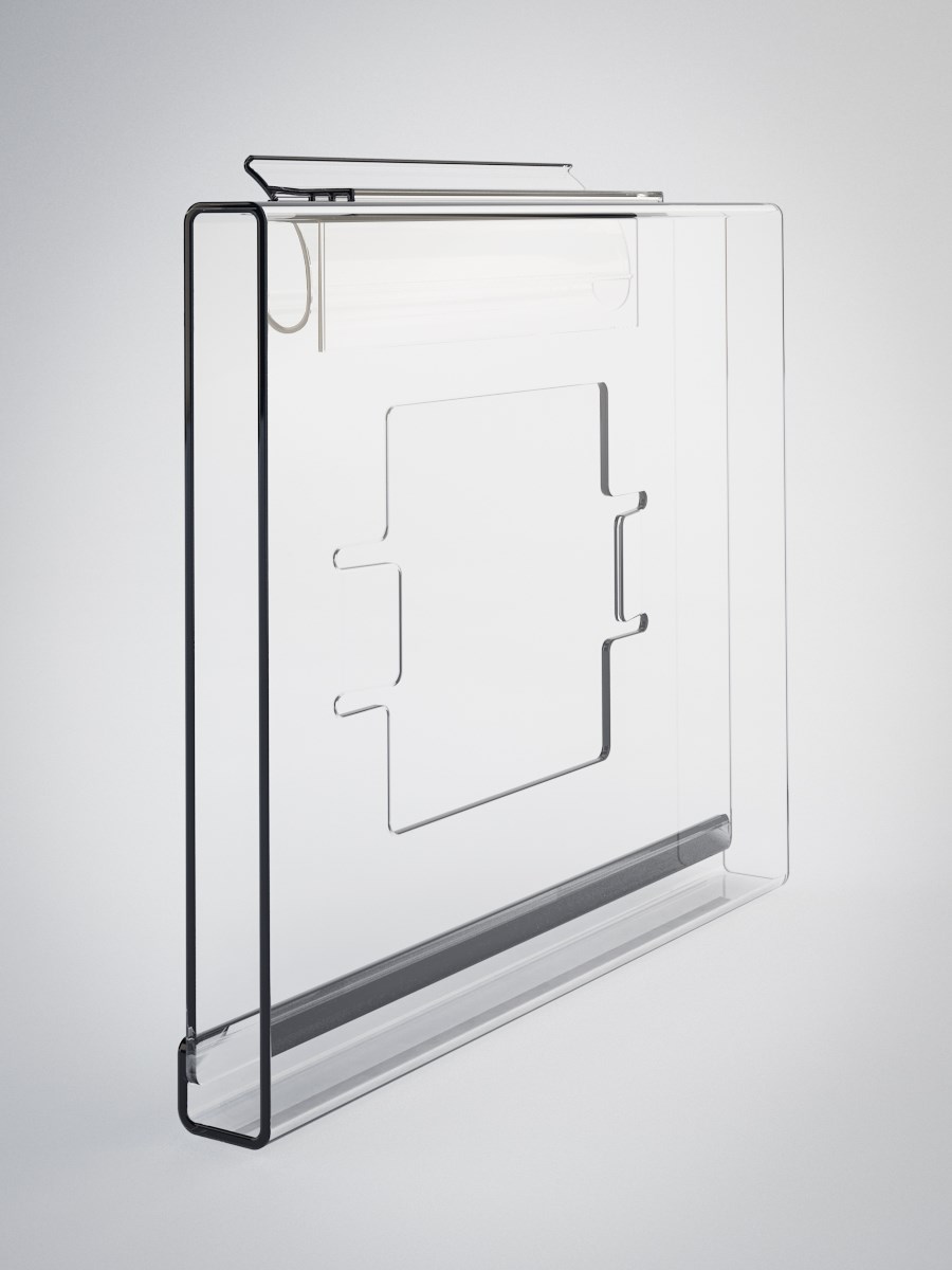 Elektronik raf etiketi tutucuları (ESL) — HD150 Slimline ürün görseli