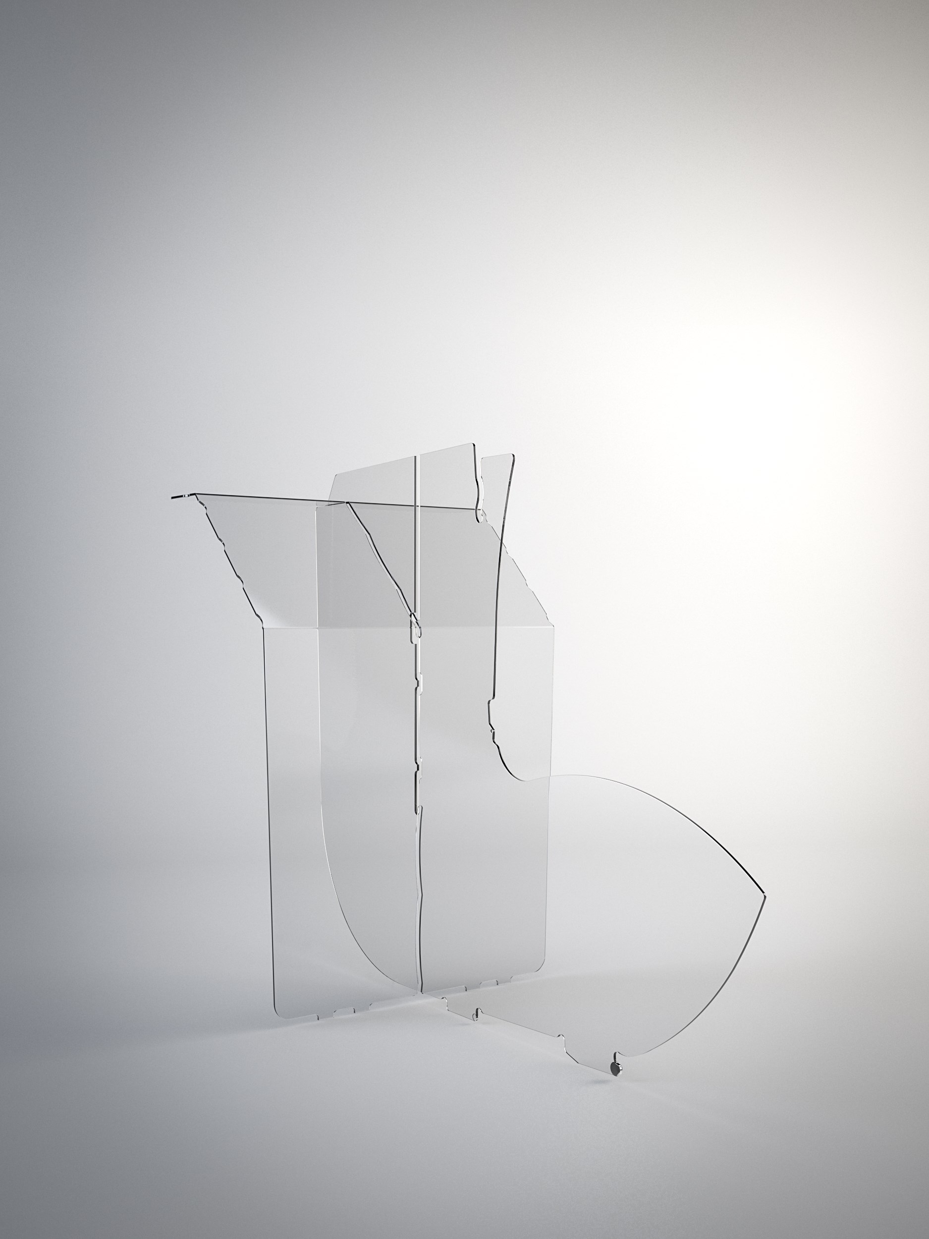 Ölçekli ürün hazneleri — QUICKBOX-DIVIDER + BACK PANEL ürün görseli